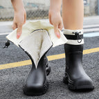 867 black fixed velvet waterproof cuff [take two sizes larger] / 36