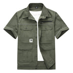 Military green short-sleeved top [lm006 style] / 165【 47.5-55kg 】