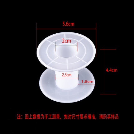 Manufacturer Supplies Plastic Reel Winding Shaft, Round Line Reel, I-Shaped Wheel, Large Quantity Discount, Plastic Fishing Reel Wholesale