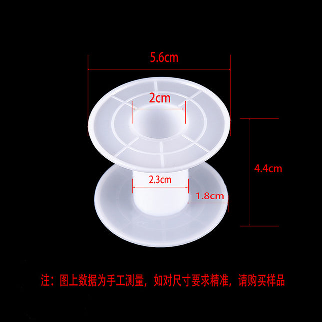 Manufacturer Supplies Plastic Reel Winding Shaft, Round Line Reel, I-Shaped Wheel, Large Quantity Discount, Plastic Fishing Reel Wholesale