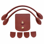 (High quality PU Brown) Dragon dumpling bag