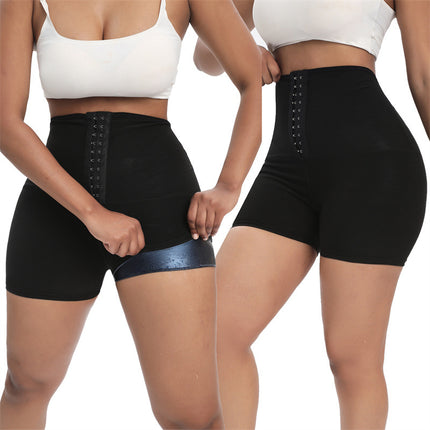 Cross-Border Sweat Pants Yoga Clothes Tight-Fitting High-Waisted Buttoned Waist Shaping Yoga Pants Fitness Sportswear Sweat Pants Women's Butt Lift