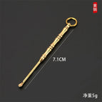 No sand is provided / Ear spoon + small ring (single)