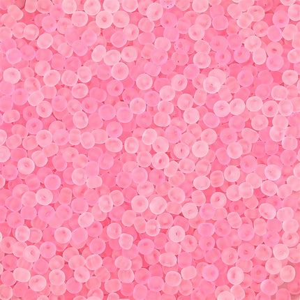 High quality domestic transparent frosted rice beads loose beads handmade DIY bracelet necklace accessories material factory direct sales