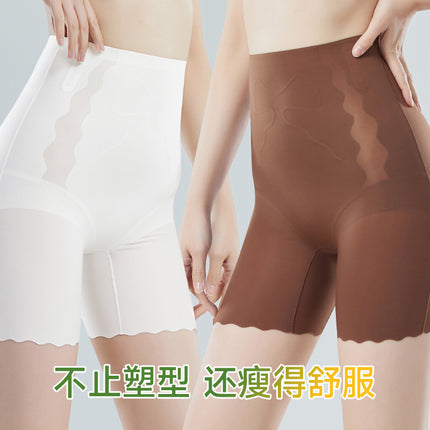 Summer 1607 Light Cool Skin Invisible Liquid Foundation Nylon Jelly Strip Body Shaping Hip-lifting High Waist Base-on Belly Tinting Underwear