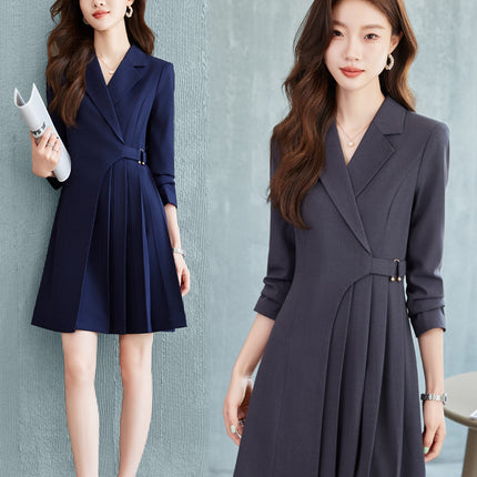 Gao Ding Light Luxury Suit dress Women's 2024 New Business Wear Business Commuter Gold Store Sales Department Work Clothes