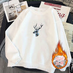 Fawn white [plus velvet] / S