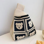 Beige square bear