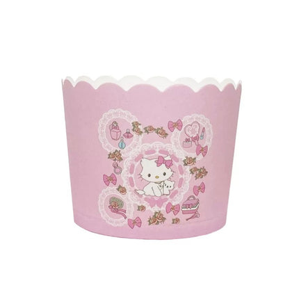 Small Cake Cuppers Mafen Cup High Temperature Baking Chiffon Small Cake Cup Disposable Cute Pattern Paper Cup 50