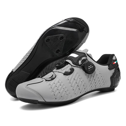 Road Bike Lock Shoes, Bicycle Riding Shoes, Lock-Free Summer Hard-Soled Mountain Bike Breathable and Wear-Resistant Professional Cycling Lock Shoes