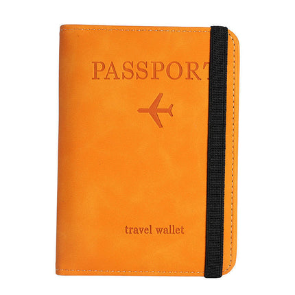 2025 Cross-border PU Leather Card Holder Passbook Holder Travelwallet Multi-function Certificate Bag Batch