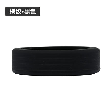 Caster Shoes Trolley Caster Cover Silent Noise Reduction Anti-wear Shock-proof Luggage Tire Silicone Protective Cover