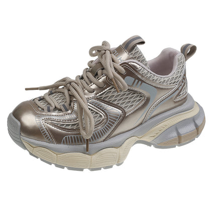 Trendy Dad Sneakers for Women 2025 New Spring Fashion Retro Versatile Niche Popular Lightweight Sports Shoes