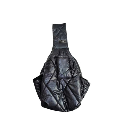 Dog Messenger Bag Cat Bag Outgoing Portable Small Dog Pet Bag Large Capacity Winter Warm Breathable Chest Backpack