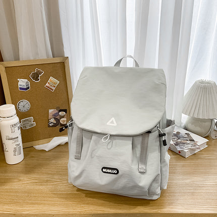 Personalized Trendy Fashion Color-Conclashing Lightweight Casual Travel Large Capacity Backpack Senior high school College Student Schoolbag Women's Backpack