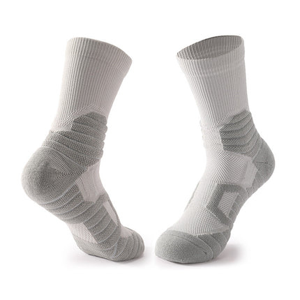 Professional Football Socks for Men, Towel-Bottomed, Mid-Calf, Thickened, Non-Slip Sports Socks, Wholesale Cross-Border Winter Sports Socks