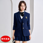 Navy blue suit / S