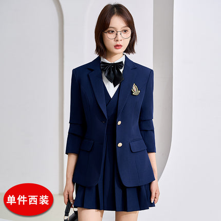 Designed Elegant Professional Women's Suit Jacket 2025 Autum New Slim Fit Ol Work Clothing Versatile Suit