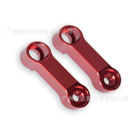 Motorcycle electric vehicle rearview mirror accessories modification forward transfer adapter extension base screw bracket widened bracket