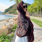 M260-03 Zebra Coffee Side / 180*90cm