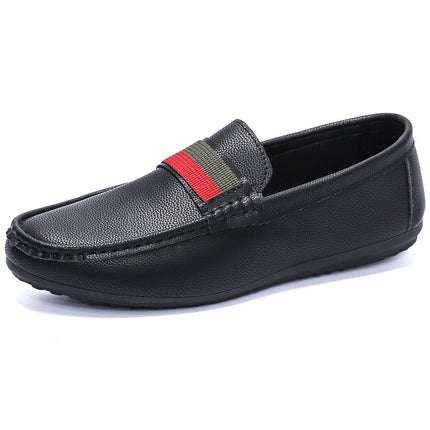 Doug Shoes Men's Summer New Fashion Men's Shoes All-match Men's Comfortable Soft Sole Slip-on Driving Casual Leather Shoes Trendy