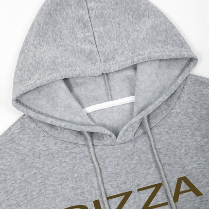 Fashion Joker Hoodie College Style Alphabet Print