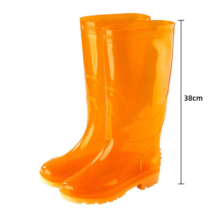 Rain Boots No Inner Fishermen's Shoes Speed Dry Kitchen Shoes Rain Boots Men's High Labor Protection Rubber Shoes Odor-proof Shoes Non-slip Water Shoes
