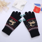 Fawn jacquard-navy blue