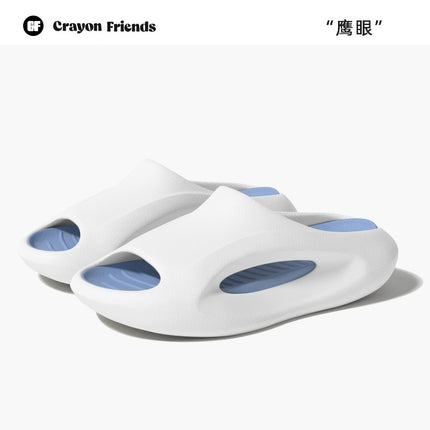 Crayonfriends Sports Slippers Men's Summer Outer Wear Non-Slip Ins Trendyy Couple Outdoor Sandals Slippers Men