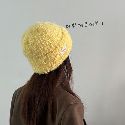 "Puff Ice Cream" Homemade Soft and Waxy Plush High-End Scarf Korean Style Warm Knitted Scarf