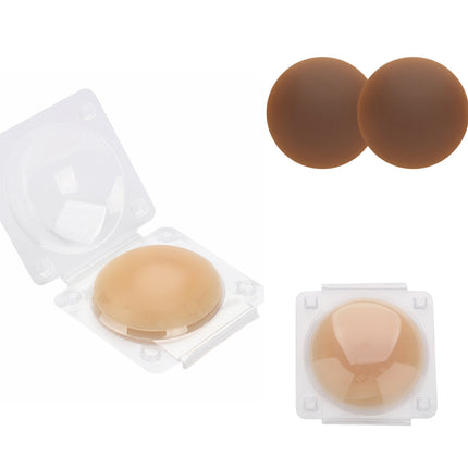 OEM custom super adhesive version no glue self-adhesive breast patch factory wholesale ladies silicone breast patch anti-running invisible bra
