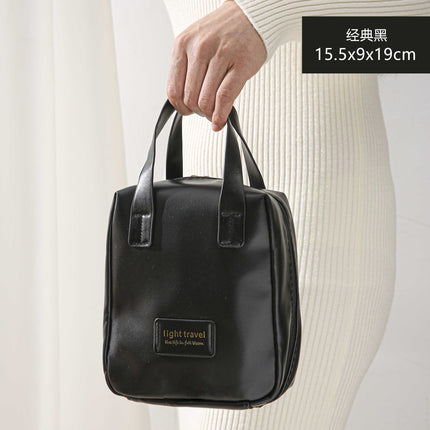 Travel portable cosmetic bag large capacity high-end feeling ins style high-value shell portable storage bag a batch