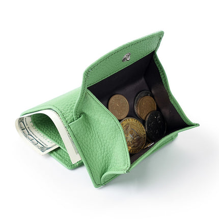 Japan Amazon Lotte Women's Genuine Leather Small Purse rfid Coin Bag Wallet Foreign Trade Mini Short Money Cloth