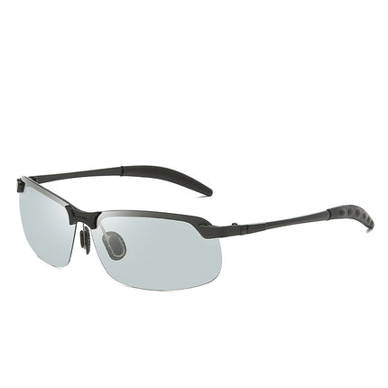 Polarized Glasses 3043 Color Changing Polarized Sunglasses Men's Fashion Fish Shooting Color Changing Glasses Outdoor Sports Sunglasses