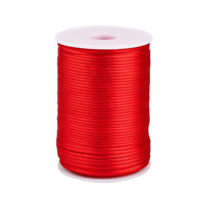 Chinese knot braided rope diy handmade line 7 Jade line jewelry accessories No. 5 South Korea red rope factory in stock wholesale