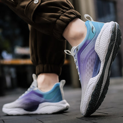 Men's Shoes Spring 2024 Popcorn Lightweight Breathable Sports Trendy Shoes Running Shoes Casual Sports Shoes Couple Style Trendy