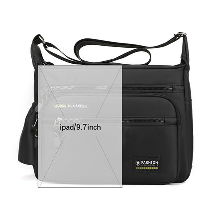 Men's Bag Crossbody Bag High-end Sense Large Bag Business Commuter Shoulder Bag All-match Large Capacity Men's Casual Bag Stall Bag