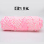 41 pink white flower * 8*20S * 500 (twist) * acrylic blend
