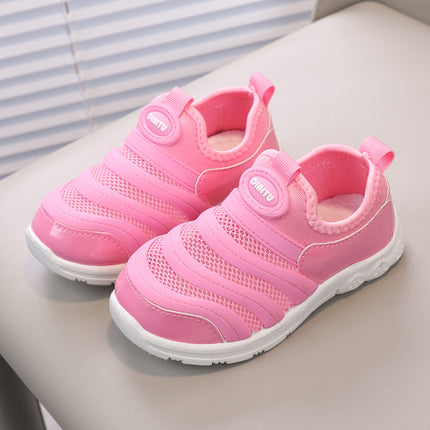 Children's Caterpillar Children's Shoes Summer Baby Toddler Shoes Boys Mesh Breathable sneaker Girls Spring and Autumn Running Shoes