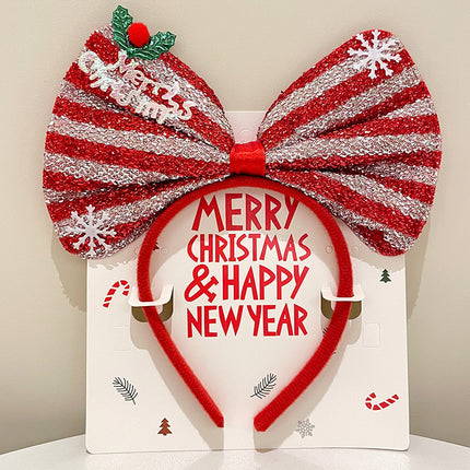 Christmas Antler Headband Holiday Costume Headband Cartoon Hairband for Women 2026 New Children's Hairpin Hair Accessory Gift