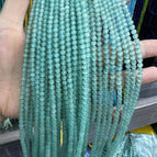 4mm/about 98 pieces in a string / 2#Lake green