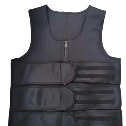 Amazon Men's Sports Body Shaper Neoprene Belly Tinting Vest Sweat-popping Fitness Tunic