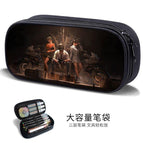 Waterproof, scratch-proof, non-fading, large-capacity three-layer pencil case / B44358