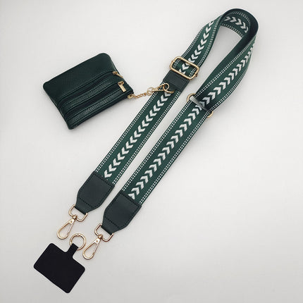Hot-selling mobile phone strap replaceable detachable hand strap with coin purse mobile phone lanyard Amazon cross-border