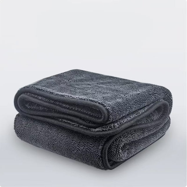 Thickened Braided Car Cleaning Towel, Double-Sided Absorbent Water Collection Towel, Microfiber Car Wash Towel, Quick-Drying Car Wash Towel