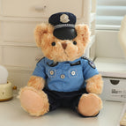 30cm [ready stock high quality] / Brown-police bear [button style]