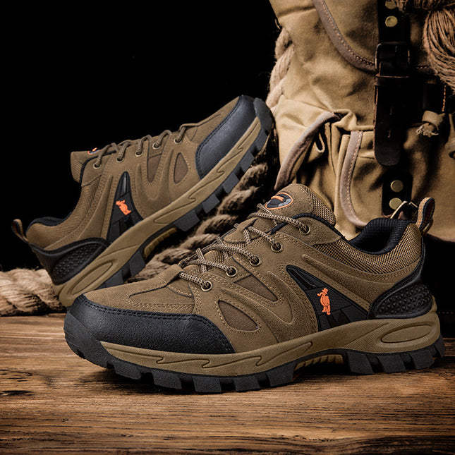 2025 New Cross-Border Model Paul Hiking Shoes for Men, Outdoor Waterproof Hiking, Trekking, Cross-Country, Sports, and Camping Shoes for Men