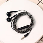2m black crystal wire with microphone tuning