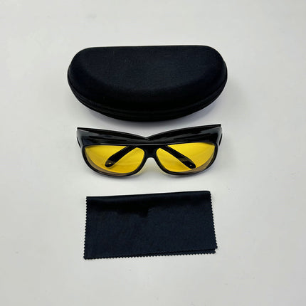 High-beam HD Polarized Night Vision Goggles Driver Sunglasses Anti-ultraviolet Windproof Eye Protection Labor Protection Glasses Anti-splash