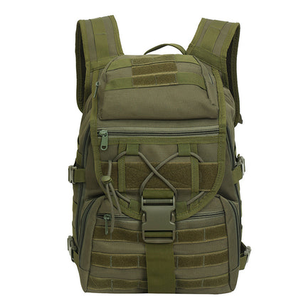 2025 New Men's Outdoor Backpack Travel Bag Large Capacity Oxford Cloth USB Charging Summer Camp Bag Export